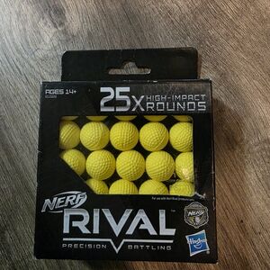 Nerf Rival 25X High-Impact Rounds - Bright Yellow